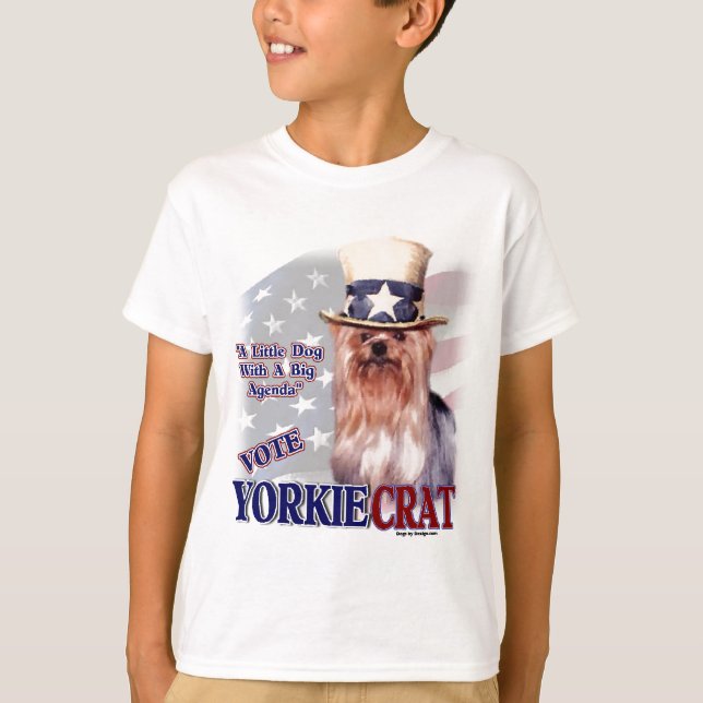 Yorkshire Terrier Gifts Tee (Framsida)