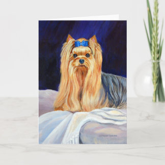 Yorkshire Terrier Greeting Cards Kort