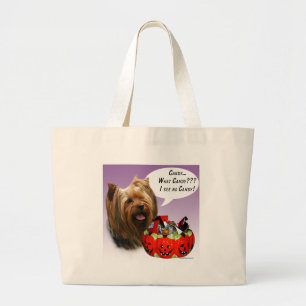 Yorkshire Terrier Halloween Candy Jumbo Tygkasse