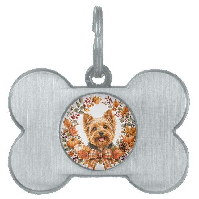 Yorkshire Terrier Höst ID-bricka Husdjur (Framsidan)