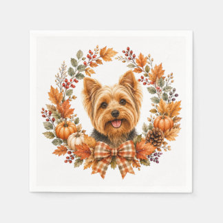 Yorkshire Terrier Höst Pappersservett