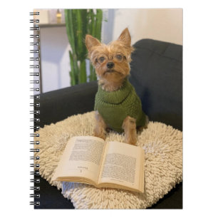 Yorkshire Terrier Hund Anteckningsbok