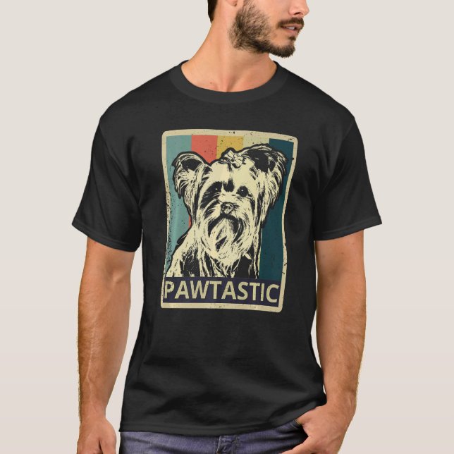 Yorkshire Terrier Hund aveln 20 T Shirt (Framsida)