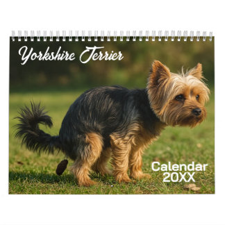 Yorkshire Terrier Hund Calendar 2026 Kalender