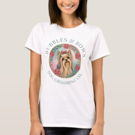 Yorkshire Terrier Hund Frisörsalong T-Shirt