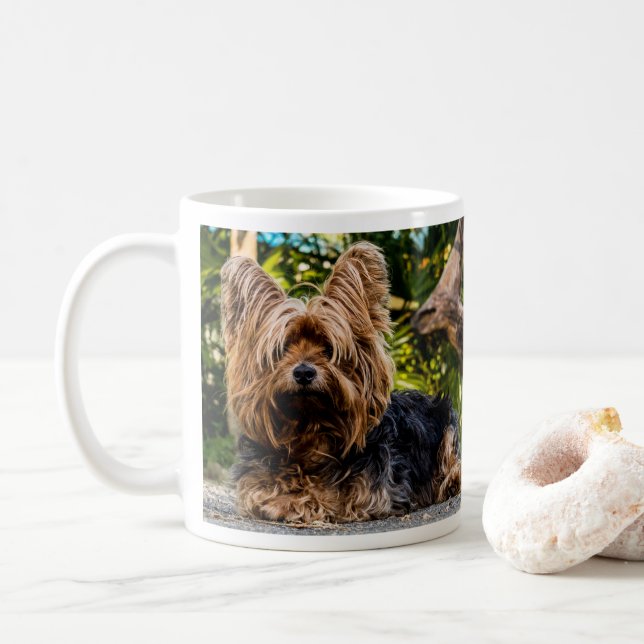 Yorkshire Terrier Hund Kaffemugg (Med munk)