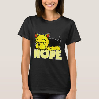Yorkshire Terrier Hund Lazy Day Tired T Shirt