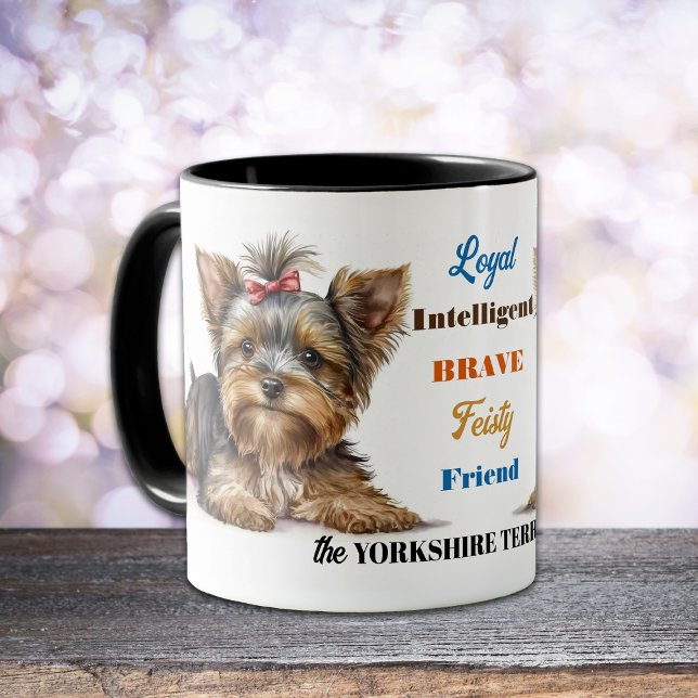 Yorkshire Terrier Hund Loyal Friend Mugg (Skapare uppladdad)