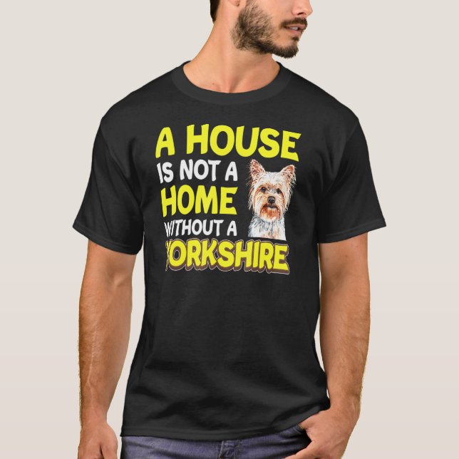 Yorkshire Terrier Hund Mor Yorkie Mamma Owner T Shirt (Framsida)