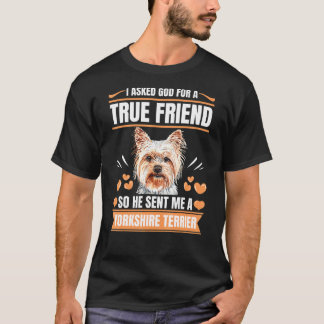 Yorkshire Terrier Hund Pappa Yorkie Mamma Mor T Shirt