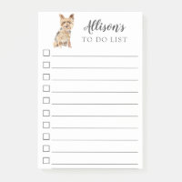 Yorkshire Terrier Hund Personlig To Do List