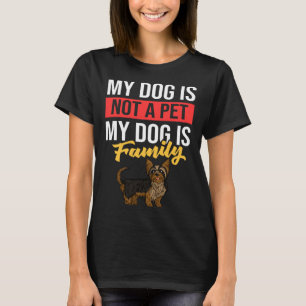 Yorkshire Terrier Hund Puppies Owner 3 T Shirt