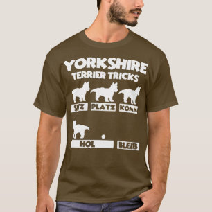 Yorkshire Terrier Hund Tricks T Shirt