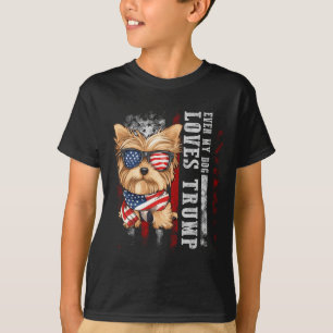 Yorkshire Terrier Hund Yorkie Även My Hund Kärlek T Shirt