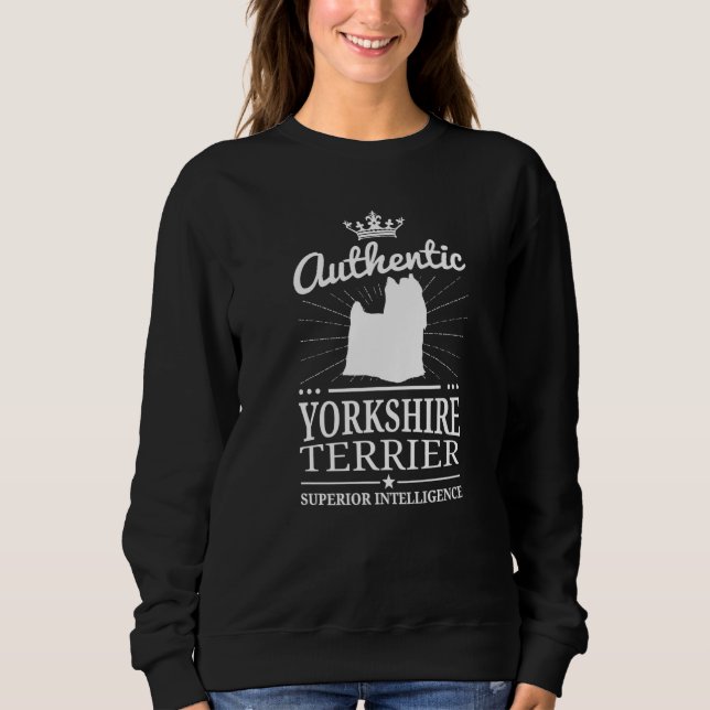 Yorkshire Terrier Hundras 75 T Shirt (Framsida)