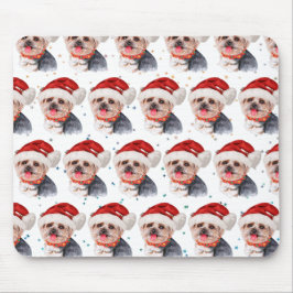 Yorkshire Terrier Hundras Julstjärnor Musmatta