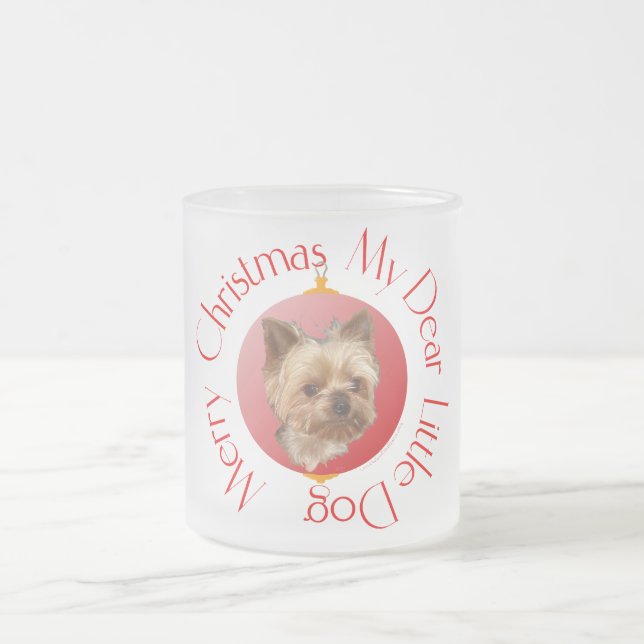Yorkshire Terrier Jul Frostad Glasmugg (Center)