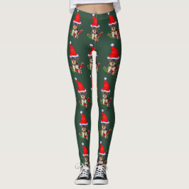 Yorkshire Terrier jul Leggings