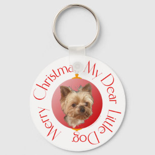 Yorkshire Terrier jul Nyckelring