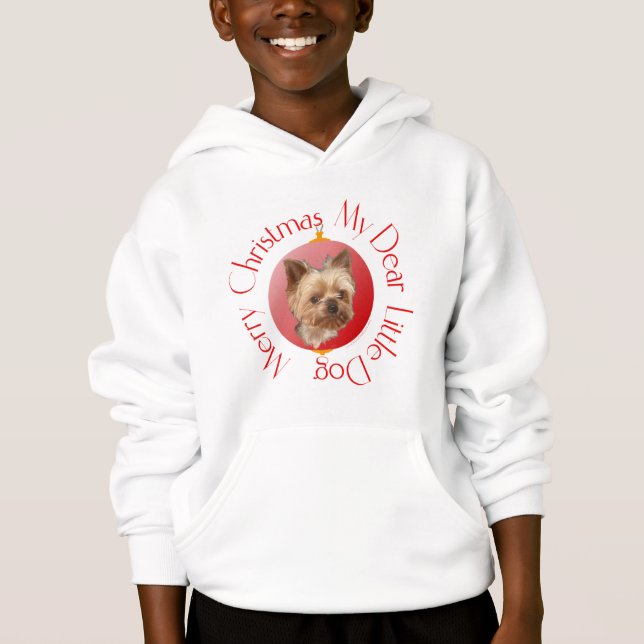 Yorkshire Terrier Jul Tee (Framsida)