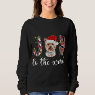 Yorkshire Terrier jul Yorkie Julafton Party T Shirt