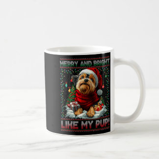 Yorkshire Terrier Julgran Dekorationer Hund L Kaffemugg