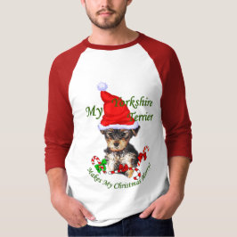 Yorkshire Terrier-julklappar Tee