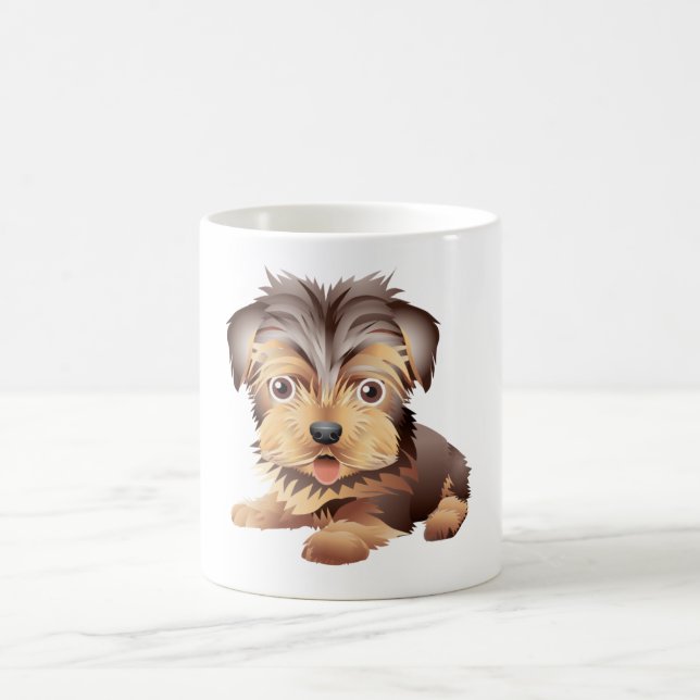 Yorkshire Terrier Kaffemugg (Center)