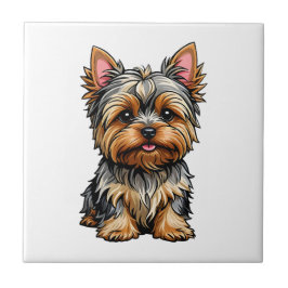Yorkshire Terrier Kakelplatta
