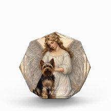 Yorkshire Terrier Kärlek Aldrig Dies Memorial