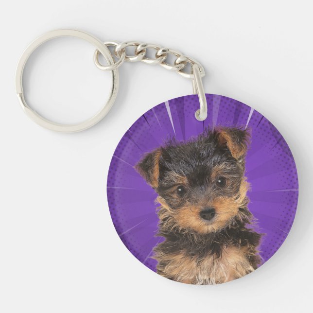 Yorkshire Terrier Keychain (Framsidan)