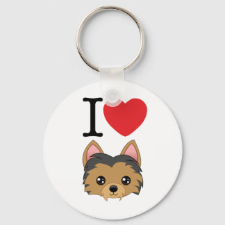 Yorkshire Terrier Keychain Nyckelring
