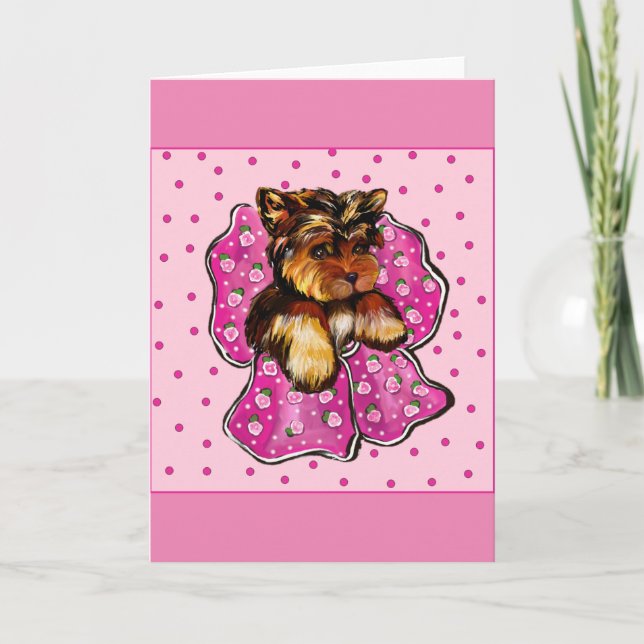 YORKSHIRE TERRIER KORT (Framsida)