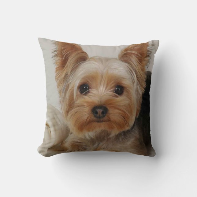 Yorkshire Terrier Kudde (Framsida)