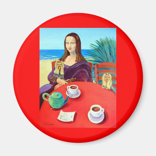 Yorkshire Terrier Magnet (Framsidan)