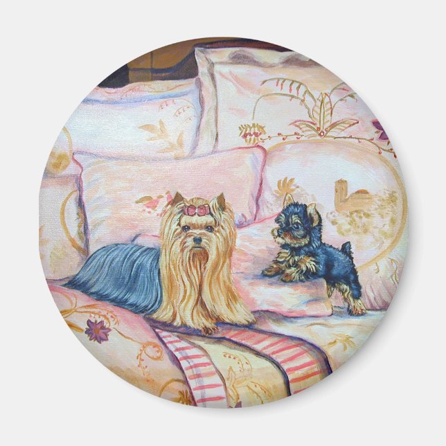 Yorkshire Terrier Magnet (Framsidan)