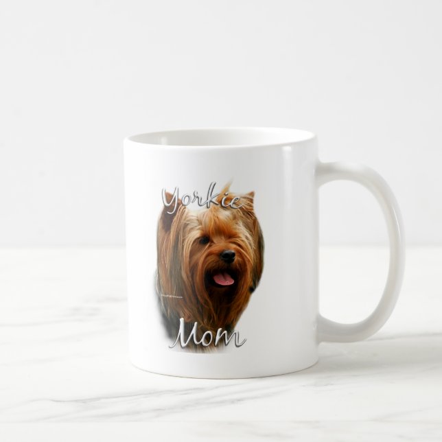 Yorkshire Terrier Mamma 2 Kaffemugg (Höger)