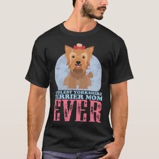 Yorkshire Terrier Mamma Yorkie Hundägare Yorkshire T Shirt