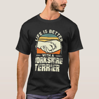 Yorkshire Terrier Manar Women Yorki Mamma Hund T Shirt