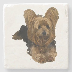 Yorkshire Terrier Marble Underlägg
