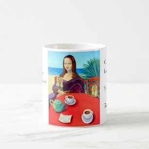 Yorkshire Terrier Mona Lisa Kaffemugg