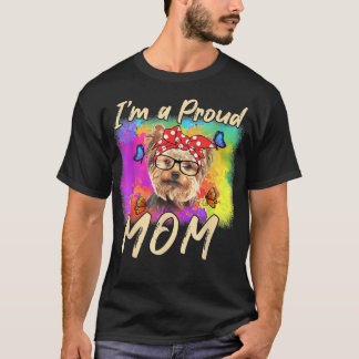 Yorkshire Terrier Mors dag I är Proud Yorkie M T Shirt
