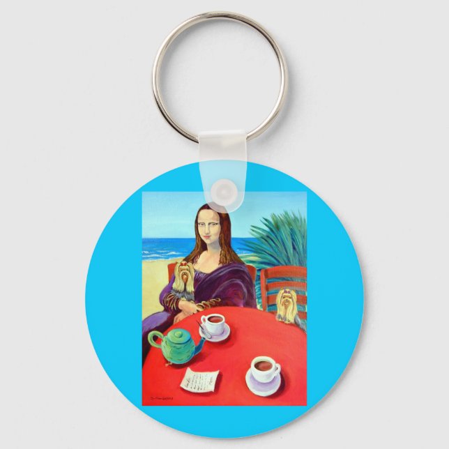 Yorkshire Terrier Nyckelring (Framsida)