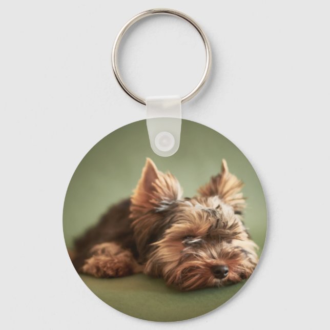 Yorkshire Terrier Nyckelring (Framsida)