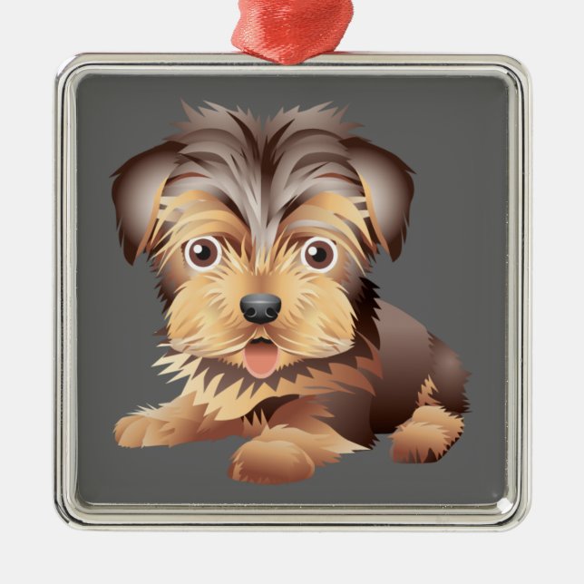 Yorkshire Terrier Ornament (Framsidan)