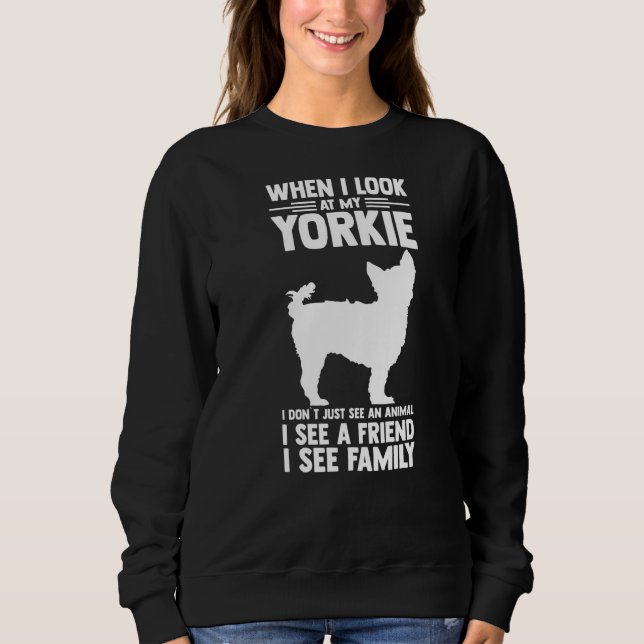 Yorkshire Terrier Owner T Shirt (Framsida)