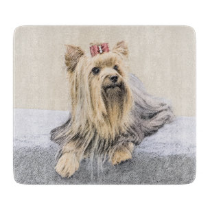 Yorkshire Terrier Painting - Cute Original Hund Ar