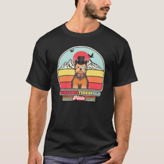 Yorkshire Terrier Pappa Retro Stil T Shirt