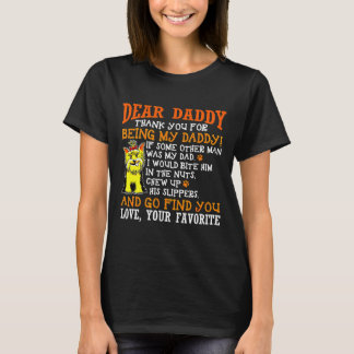 Yorkshire Terrier pappa Tack T Shirt