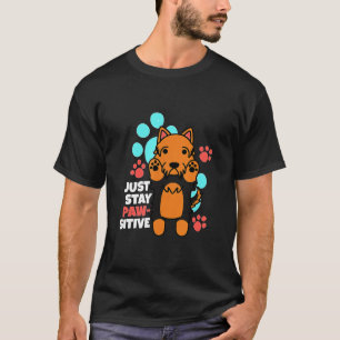 Yorkshire Terrier Pawsitive Hund T Shirt